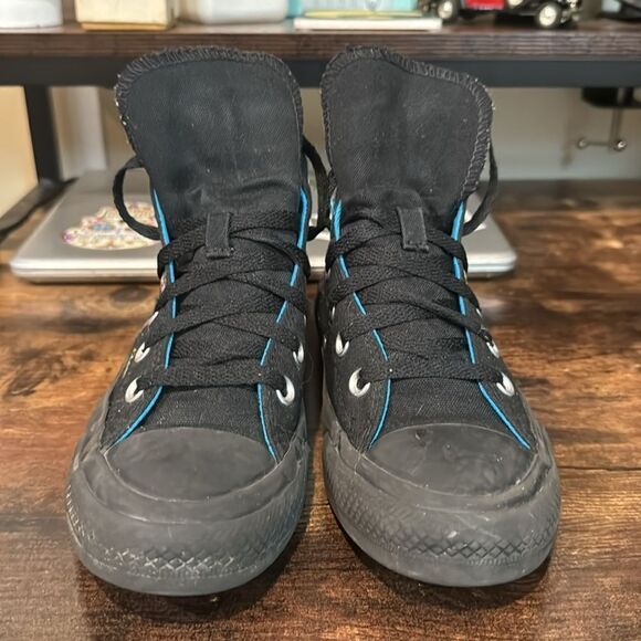 Converse Chuck Taylor All Star Hi Notebook Sneaker - Black size 6.5 - Picture 5 of 9